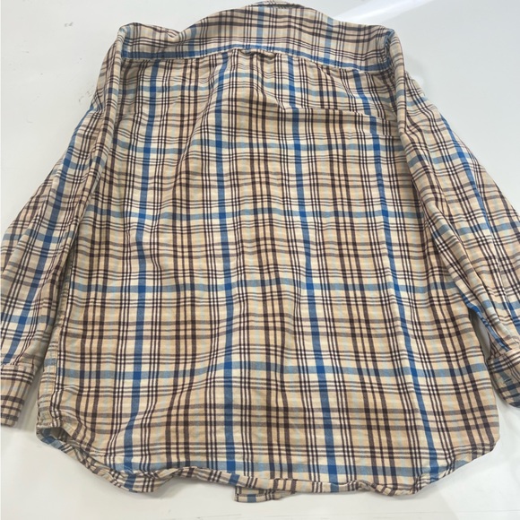 Durf Pendleton men’a flannel beige shirt S m102-13 - Picture 3 of 3